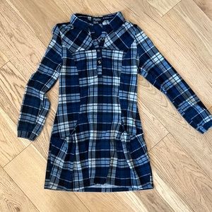 Flannel tunic size small
